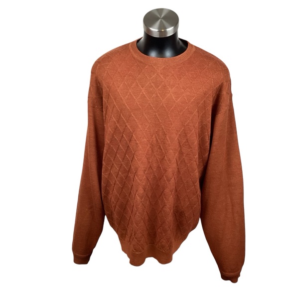 Oliver Harris Sweater Pullover Merino Wool Blend Vintage Grandpa - Picture 3 of 8